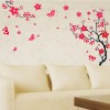 Plum Blossom Flowers, Tree Branch Wall Decals